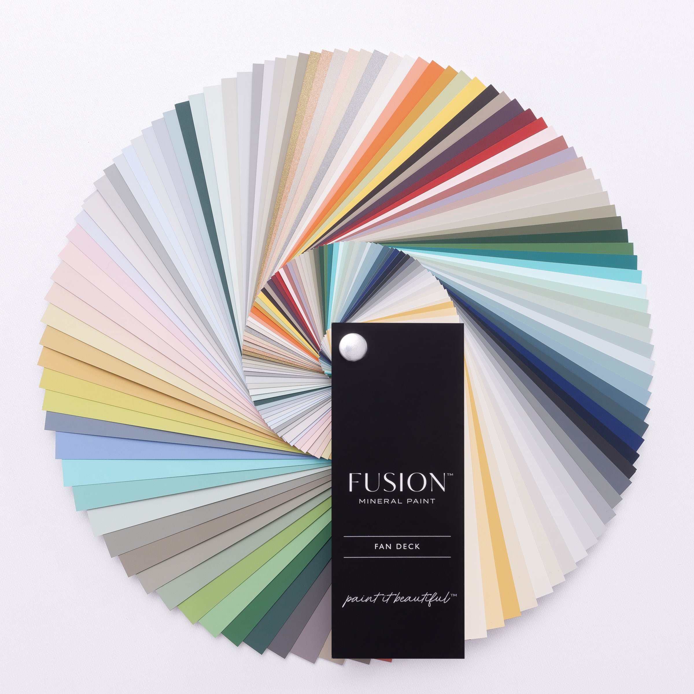 FAN DECK - Éventail de Couleurs - Peinture Minérale FUSION